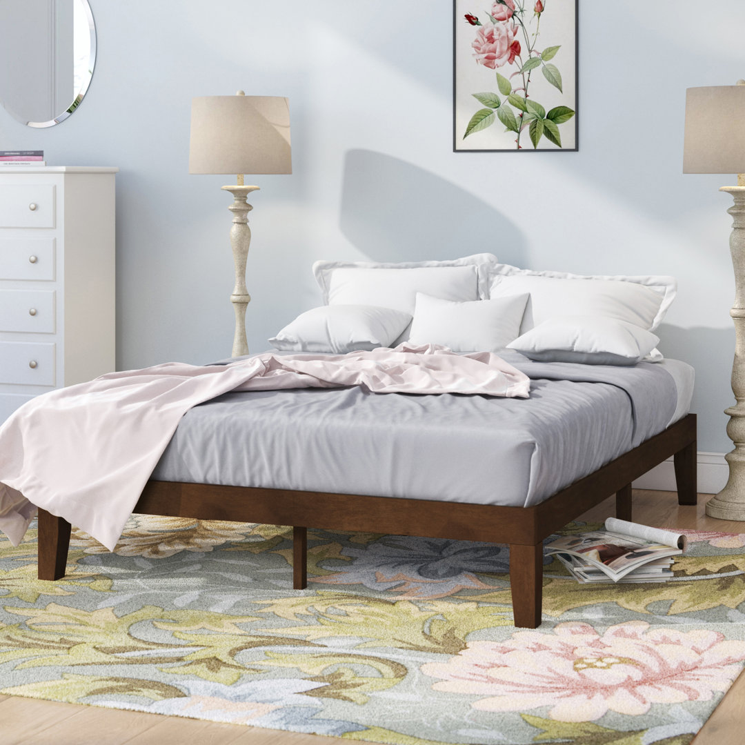 Harlow Solid Wood Platform Bed